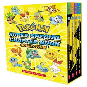 Pokemon Supe Special 4 Books Box Set, Scholastic Inc