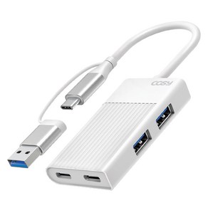 코시 4포트 5Gbps 고속 멀티허브 USB 3.2 A / C타입