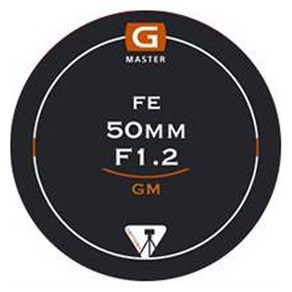 벤토사 카메라 스킨 렌즈 뒷캡 보호 필름 3M FE 50mm F1.2 GM, VTS-CSB-S3M-LC, 1개