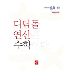 디딤돌 연산 수학 초등 6A-2 : 새 교육과정 반영, 초등 6학년