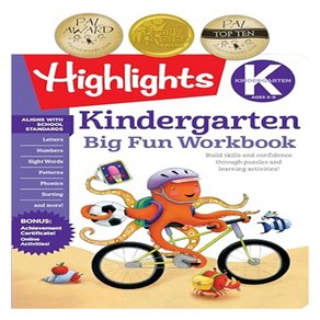 The Big Fun Kindegaten Activity Book, Highlights fo Childen