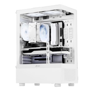 주연테크 2024 MARINE 라이젠5 라이젠 7000 시리즈 지포스 RTX 4070 Ti SUPER, 화이트, D375F47TS-W, 512GB, 16GB, Fee DOS