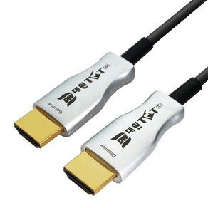 대원티엠티 하이브리드 광 HDMI 2.0 리피터 케이블, 1개, 50m