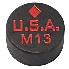 다이아몬드 USA 당구팁 M13, 블랙, 1개