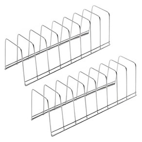 모나코올리브 8포켓 스텐 접시꽂이, 2개