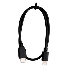 슈어 MoveMic USB C타입 to Lightning 케이블 38cm, 블랙, 1개, AMV-USBC-LTG15