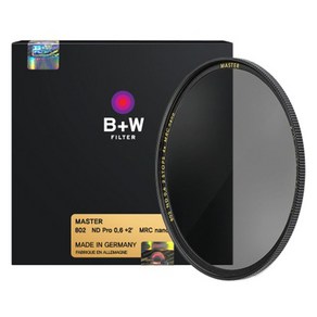 슈나이더크로이츠나흐 B+W ND 4X Maste 49mm 카메라 렌즈 필터, 1개