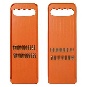 사계절 가는 채칼 3mm + 1.6mm 세트, 주황, 1세트