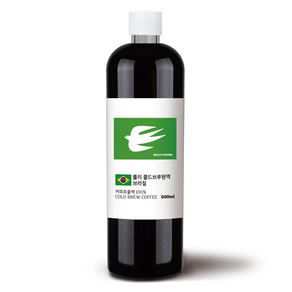 룰리커피 더치커피 콜드브루 커피 원액 브라질, 1개, 1개입, 500ml