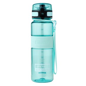 우즈스페이스 트라이탄 스포츠물병, 에메랄드블루, 1개, 500ml