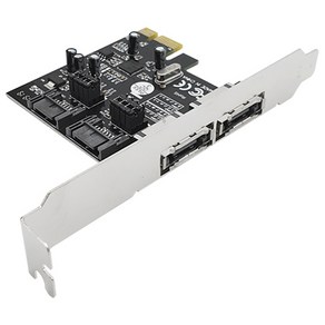 라인업시스템 랜스타 SATA3 2포트 + ESATA 2포트 PCI-E 카드 데스크탑용 LS-PCIE-2SATA