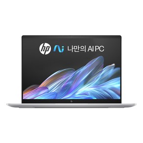 HP 2024 옴니북 14X 스냅드래곤, 글레이셔 실버 알루미늄, 512GB, 16GB, WIN11 Home, 14-fe1006QU