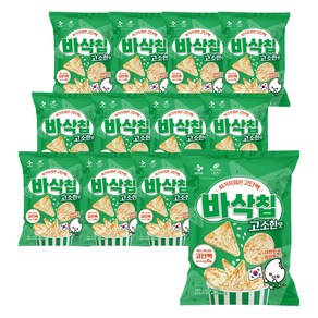 CJ제일제당 바삭칩 고소한맛, 12개, 45g