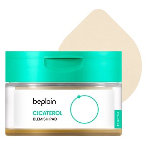 [비건뷰티] 비플레인 시카테롤 블레미쉬 패드 180ml, 1개, 70매입