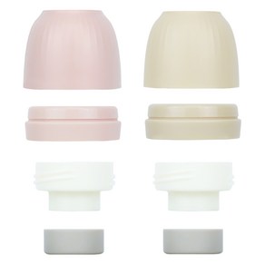 토비앤몰리 유아용 액상 분유 커넥터 2종 세트, 1세트, 캡 + 링 + 커넥터 + 마개