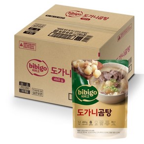 비비고 도가니곰탕, 460g, 18개