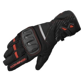 코미네 PROTECT WINTER GLOVES GK-846, BLACK-RED