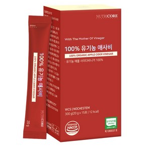 뉴트리코어 유기농 애사비 15p, 1개, 300g