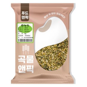 푸드앤픽 곡물앤픽 깐 녹두, 2kg, 1개