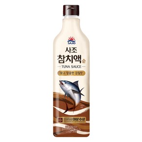 사조 참치액 순, 900g, 1개