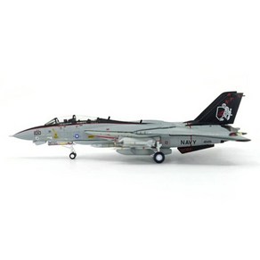 1 / 200 F-14A VF-154 블랙 나이츠 전투기 다이캐스트 HG366597GY, 그레이, 1개