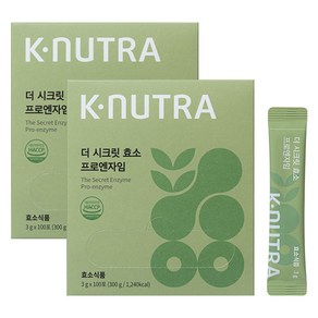 케이뉴트라 더 시크릿 효소 프로엔자임 100p, 300g, 2개