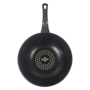 퀸센스 다이아몬드 코팅 코지 궁중팬, 1개, 28cm