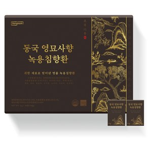 동국헬스케어 영묘사향 녹용침향환 36p, 1개, 144g