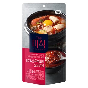 더미식 바지락 순두부찌개 양념, 140g, 1개
