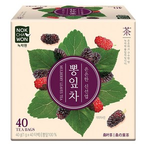 녹차원 뽕잎차, 40개입, 1개, 1g