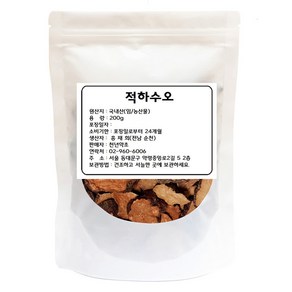 천년약초 건조 적하수오, 200g, 1개