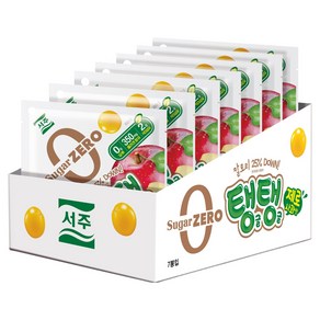 서주 탱글탱글 젤리 제로사과맛, 40g, 7개