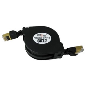 랜스타 CAT.7 자동감김 케이블 LS-CAT7-RT-1.5M, 1개