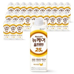 뉴케어 올프로틴 바나나맛, 245ml, 24개