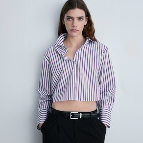 MANGO 여성용 카로 셔츠 87044801