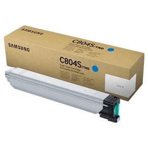 삼성전자 컬러 레이저 프린터 정품토너 CLT-C804S/TND, 사이안, 1개