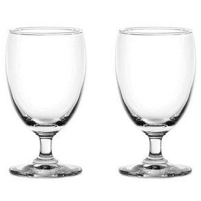 오션글라스 클래식 고블렛잔 308ml, 투명, 2개
