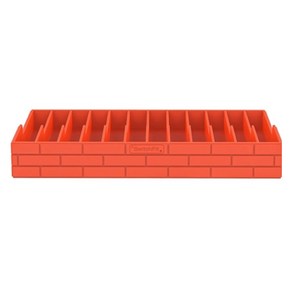 이이네 닌텐도 스위치 게임 타이틀 브릭 수납장 12p, 레드, 1개, l988