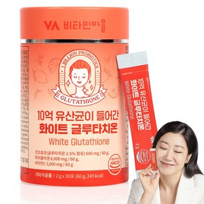 비타민마을 10억 유산균이 들어간 화이트 글루타치온, 30회분, 2g, 1개