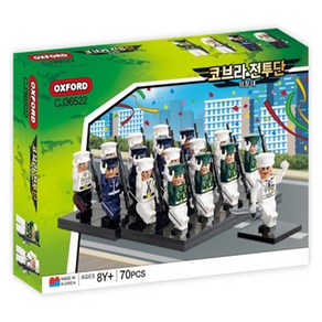 옥스포드 코브라 전투단 의장대 블록 36522 70p, 혼합색상, 1개