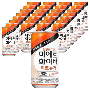 미에로화이바 제로슈가 캔 음료, 30개, 180ml