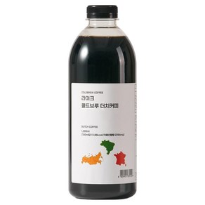 라이크커피 블랜딩 콜드브루 더치커피, 1개, 1L, 1개입