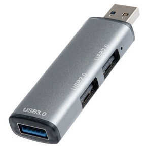 컴스마트 3포트 USB허브 USB 3.0 / USB 2.0 IH420, 1개, 혼합색상