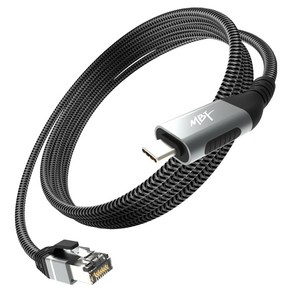 엠비에프 USB C타입 to RJ45 기가비트 인터넷 랜케이블 MBF-CRJ45-5M