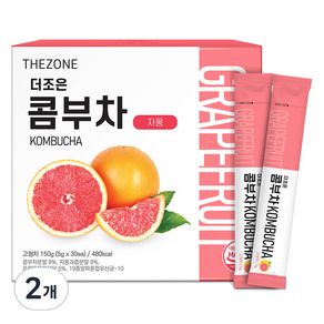 더존건강 더조은 콤부차 자몽, 5g, 2개, 30개입