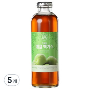 초록원 매실엑기스, 660g, 5개