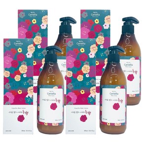 썸앤드제주 동백 바디로션, 300ml, 4개
