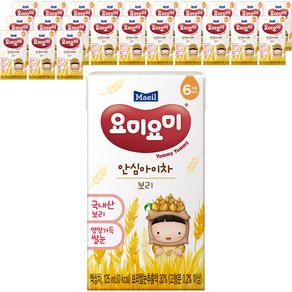 매일유업 요미요미 안심아이차 125ml