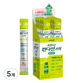 innoN 컨디션 숙취해소 스틱 컨디션맛 180g, 5개