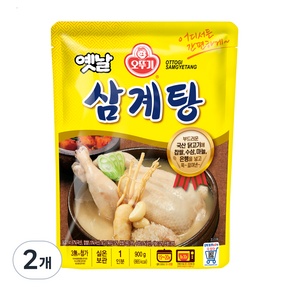 오뚜기 옛날 삼계탕, 900g, 2개